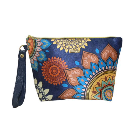 Mandala Flores - Cosmetiquera Aline