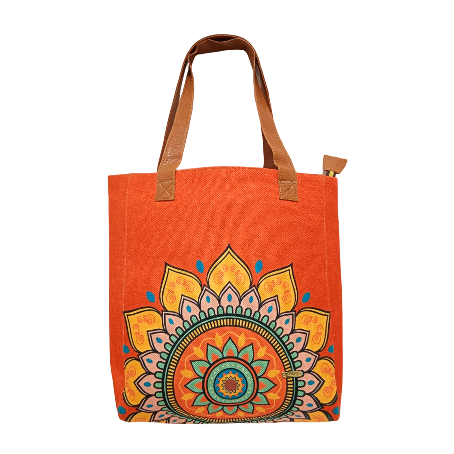 Mandala Naranja - Tote Yute CHULA