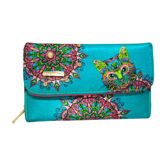 Mandala Cat - Cartera Marie CHULA