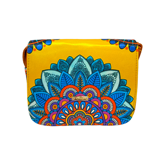 Mandala Amarillo - Cartera Julie