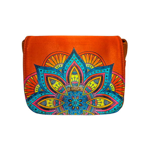 Mandala Naranja - Cartera Julie
