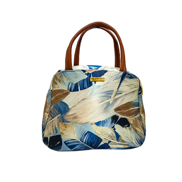 Hojas Crema Azul - Milly