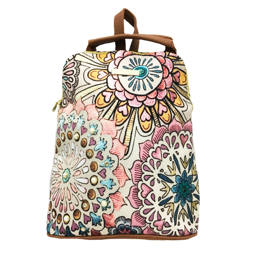 Mandala Corazón - BackPack Chula Moda Latina