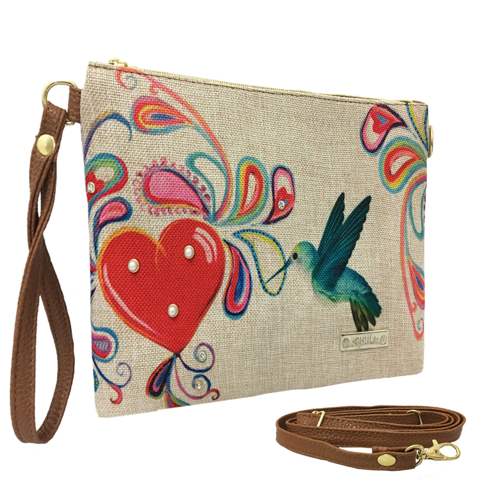 Gotas Colibrí - Clutch Chula Moda Latina