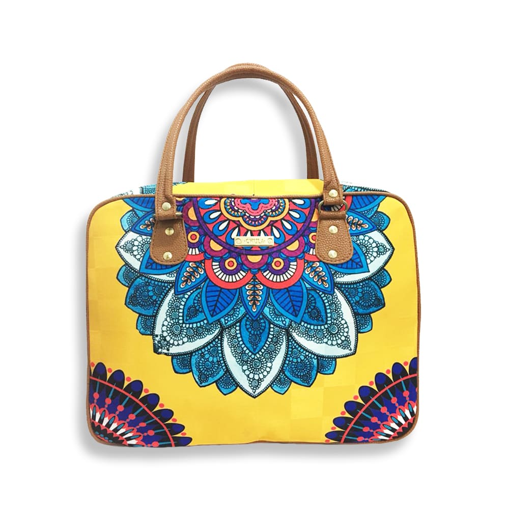 Mandala Amarillo - Travel Bag Chula Moda Latina