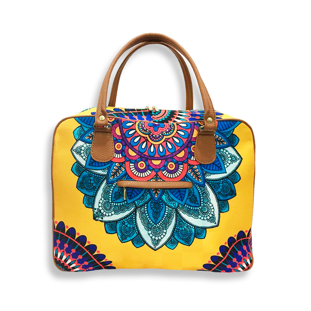 Mandala Amarillo - Travel Bag Chula Moda Latina