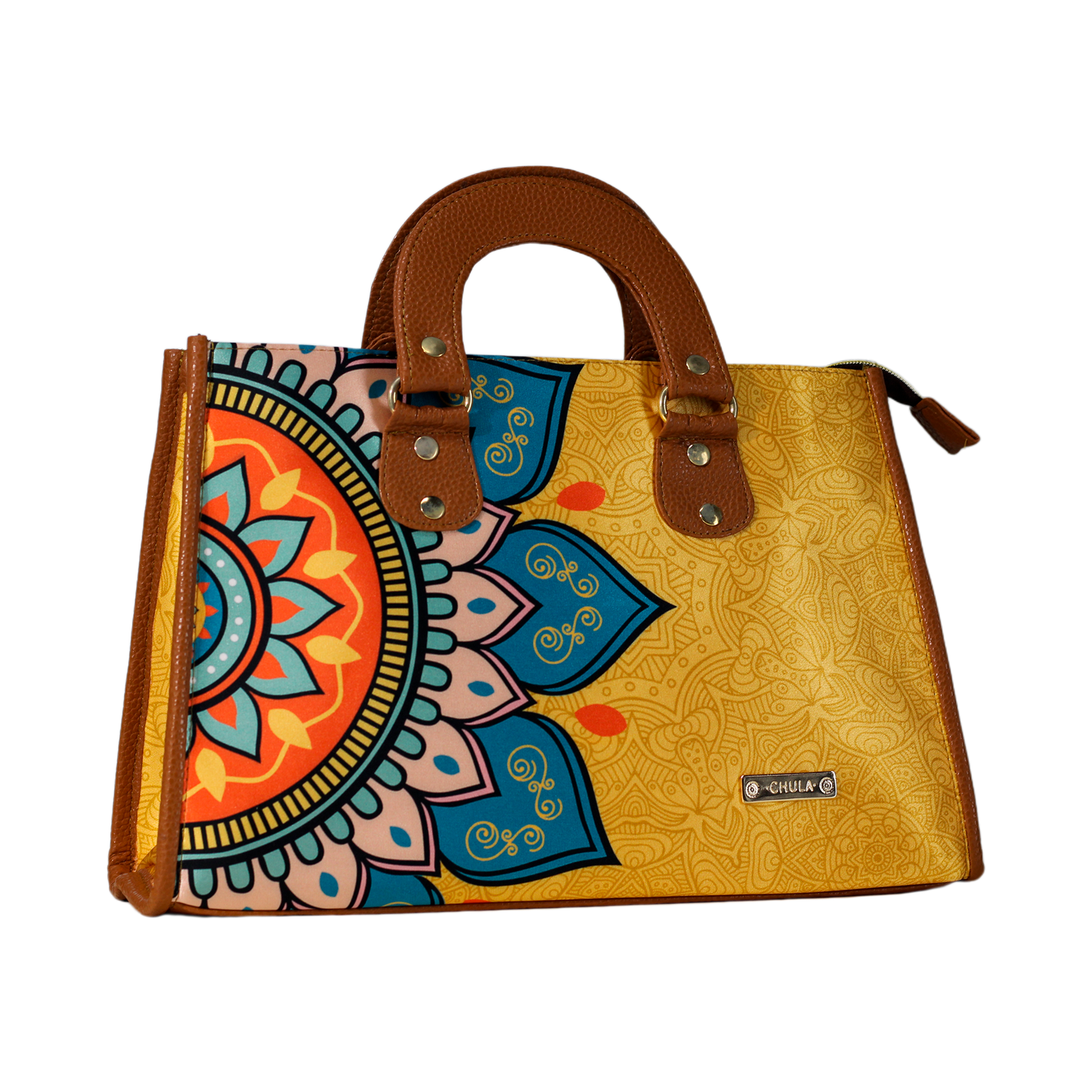 Golden Mandala - Canasta Chula Moda Latina