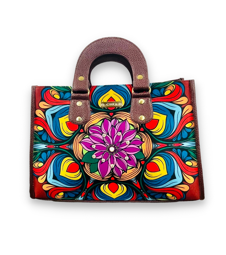 Multicolor - Canasta Chula Moda Latina