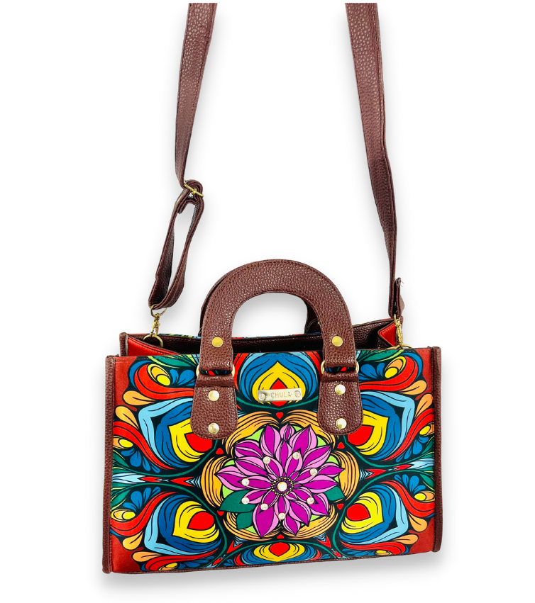 Multicolor - Canasta Chula Moda Latina