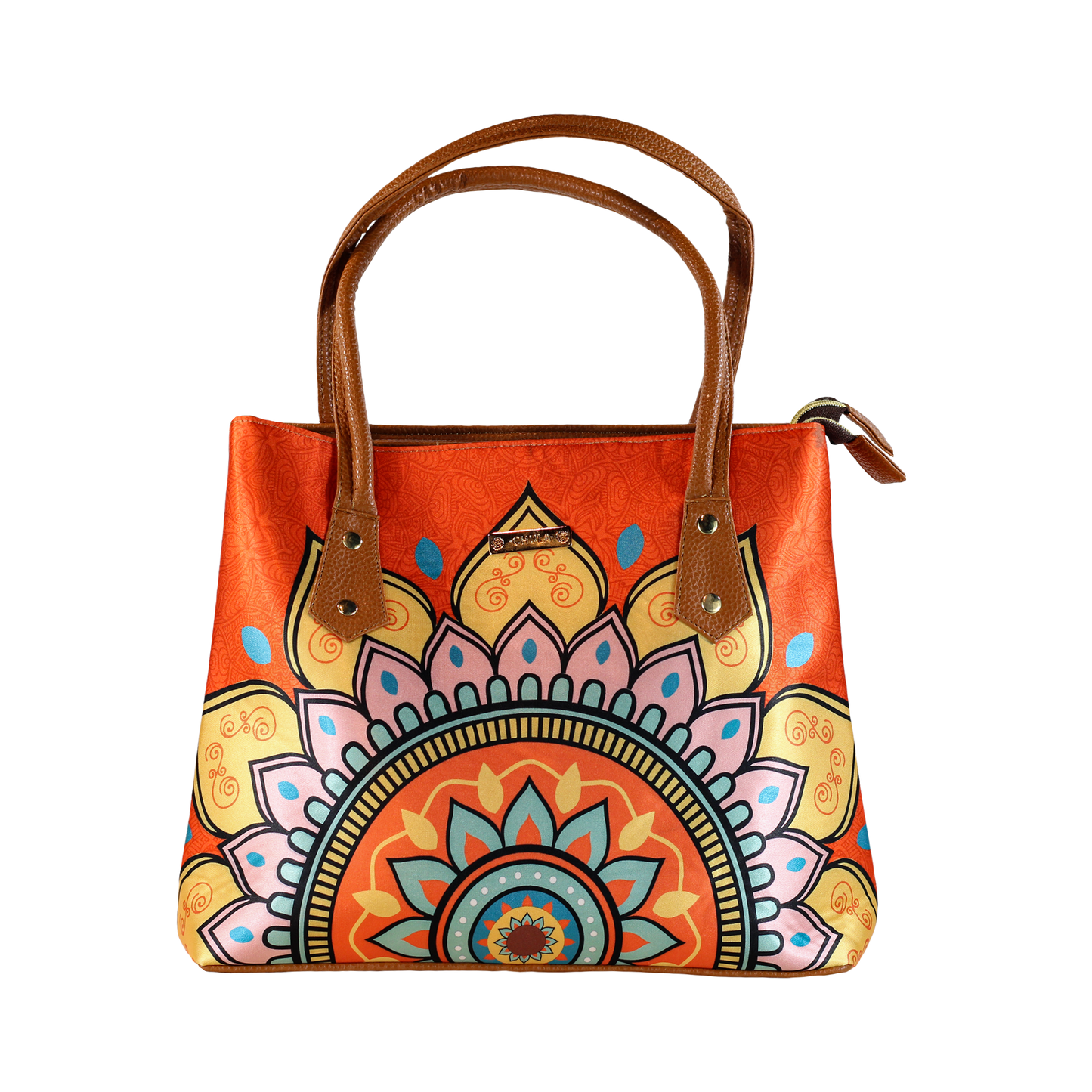 Mandala Naranja - Pupé Chula Moda Latina
