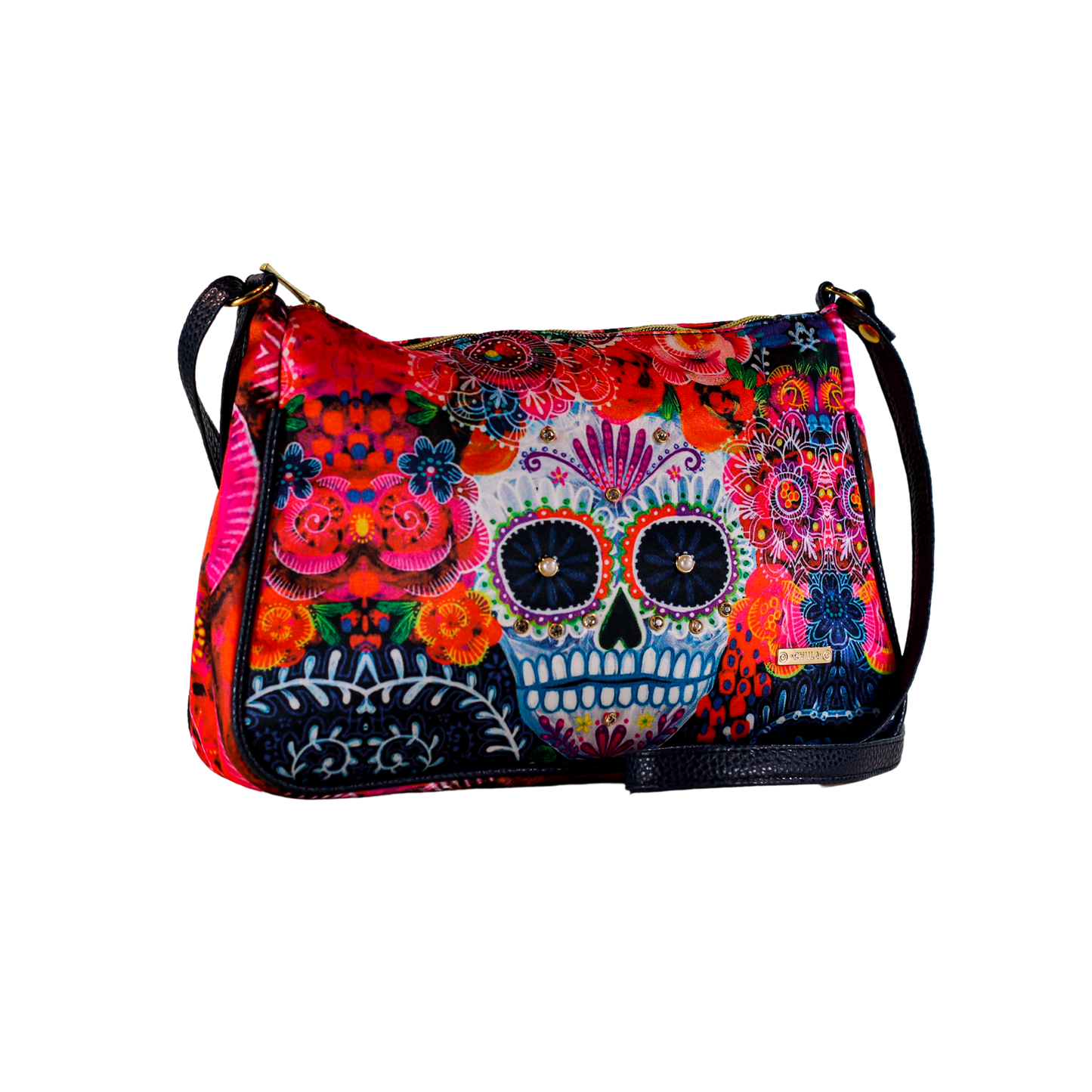 Skull Rojo - Iliana Chula Moda Latina