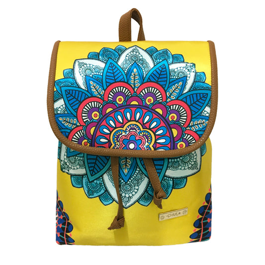 Mandala Amarillo - BackPack Celine Chula Moda Latina