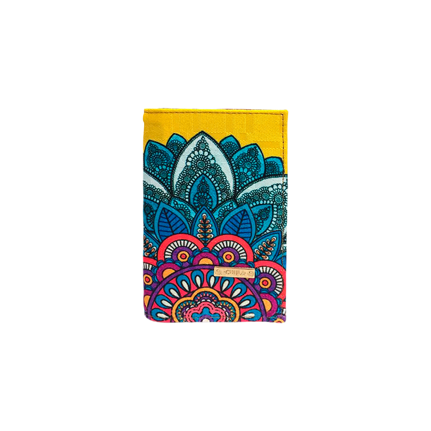 Mandala Amarillo - Porta Parsaporte Chula Moda Latina
