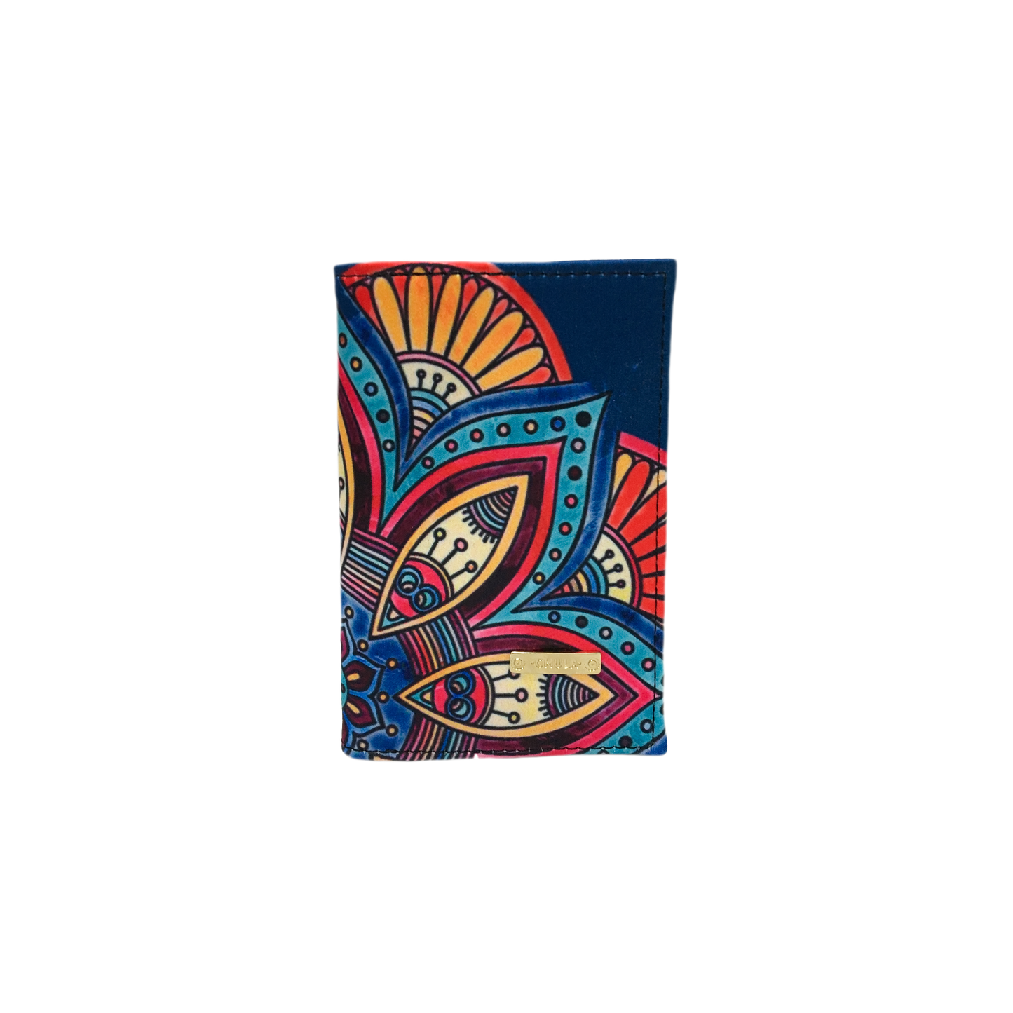 Fantasia Azul - Porta Pasaporte Chula Moda Latina