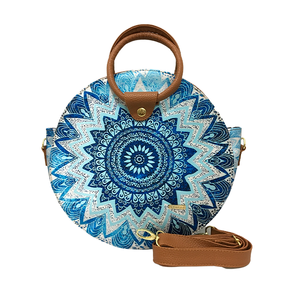 Mandala Azul - Anabel Chula Moda Latina