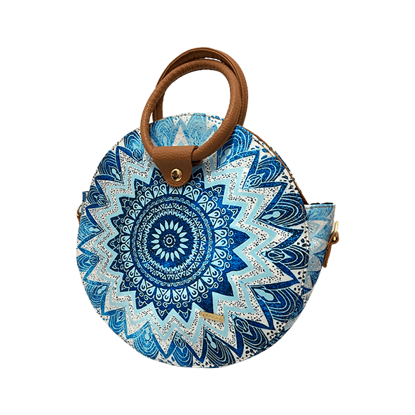 Mandala Azul - Anabel Chula Moda Latina