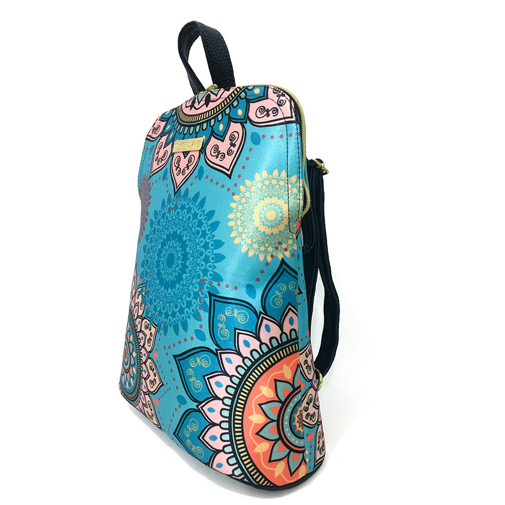 Mandala Blue - Backpack Chula Moda Latina