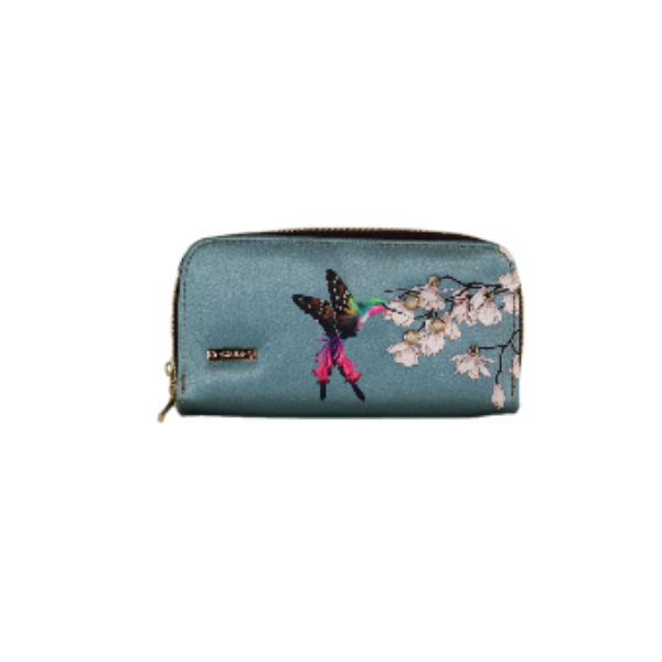 Colibri - Cartera Doble Cierre Chula Moda Latina