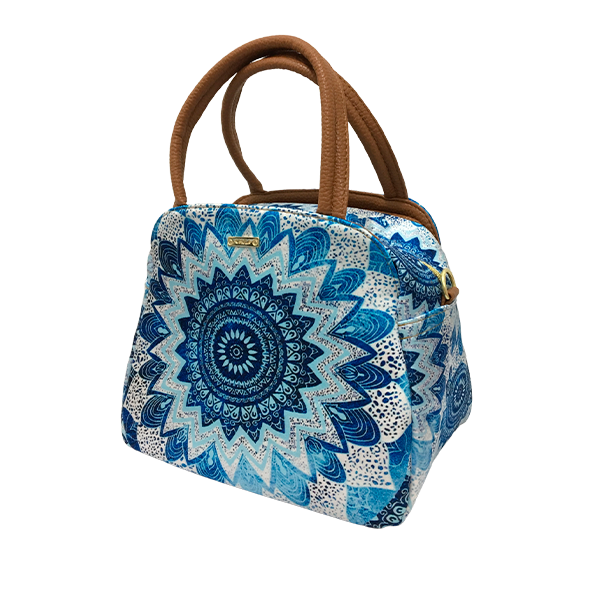 Mandala Azul - Milly Chula Moda Latina