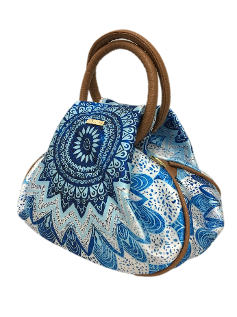 Mandala Azul - Monique Chula Moda Latina