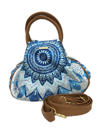 Mandala Azul - Monique Chula Moda Latina