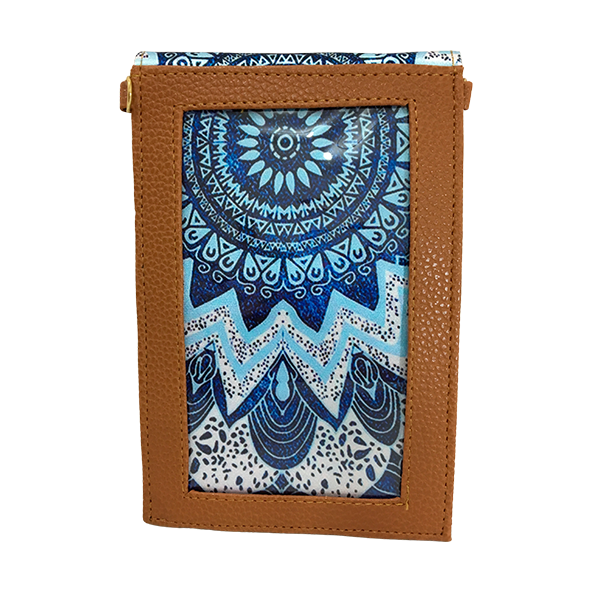 Mandala Azul - Porta Cel Amelie Chula Moda Latina