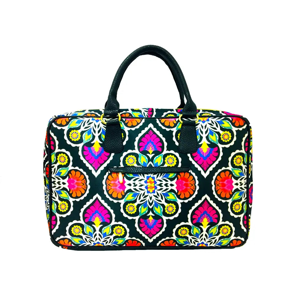 Porta Laptop Flor de Noche Chula Moda Latina