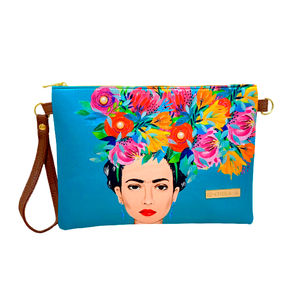 Frida Cua Flowers - Clutch