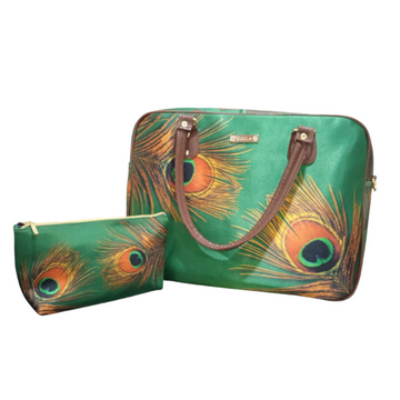 Pavoreal Verde - Travel Bag - Bolsa grande para mujer