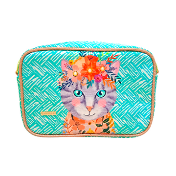 Gato Flores Aqua - Mia - Bolsa Chica