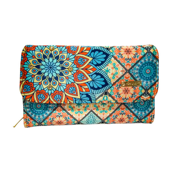 Mandala Turquesa - Cartera Marie CHULA