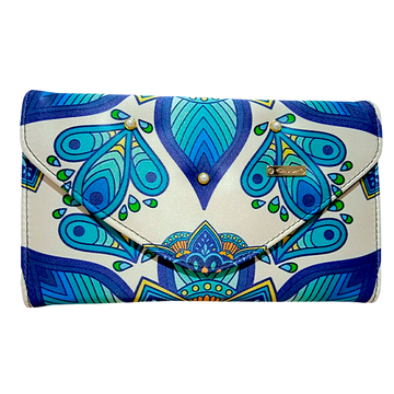 Mandala Azul Real - Carterón - Bolsa Chica