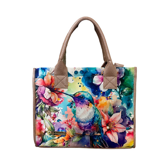 Colibrí Floral - Leonor - Bolsa Mediana - chulamexico