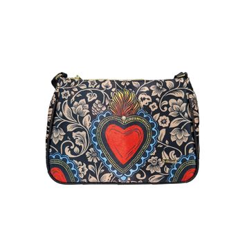 Corazón Floral - Iliana Bolsa Mediana Para Mujer