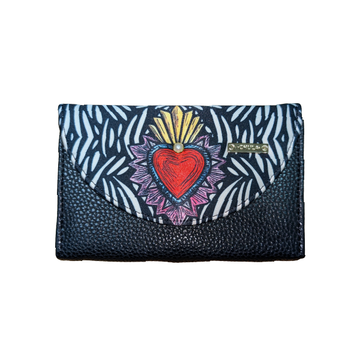 Corazón de Zebra - Porta Celular Para Mujer - Brenda