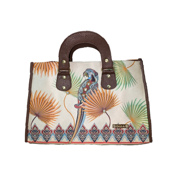 Cotorro Celestial - Canasta - Bolsa Mediana - chulamexico