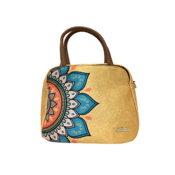 Mandala Dorado - Ana - Bolsa grande para mujer