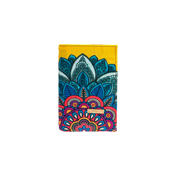 Mandala Amarillo - Porta Pasaporte