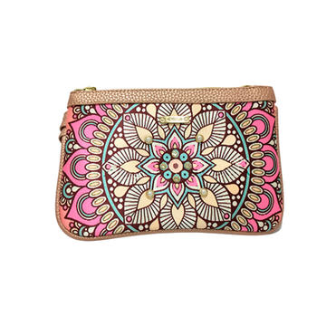 Mandala Verano - Mini Clutch - Bolsa Chica - chulamexico