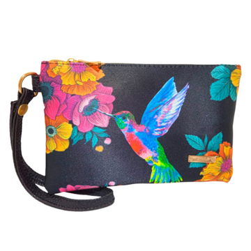 Colibrí Pensamiento- Clutch - Bolsa Chica Para Mujer