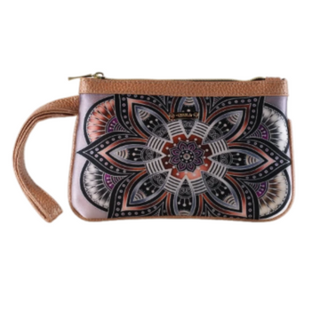 Mandala Adorable - Mini Clutch - Bolsa Chica Para Mujer