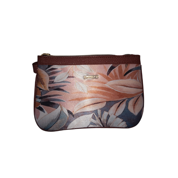 Hojas Crema - Mini Clutch