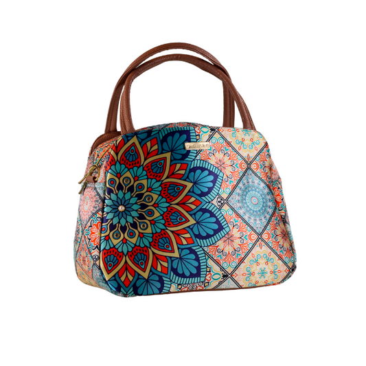 Mandala Turquesa - Ana - Bolsa grande para mujer