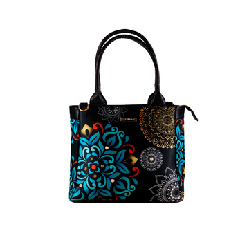 Mandala Invernal - Angie - Bolsa Grande Para Mujer