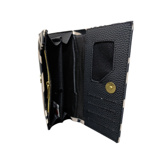 Zebra Natural - Cartera Sofía