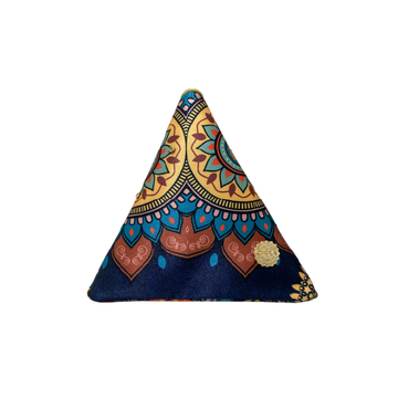 Mandala Flores - Pirámide - Bolsa Chica Para Mujer