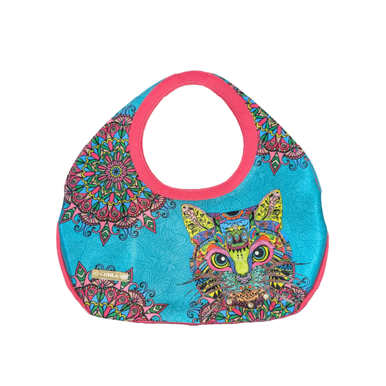 Mandala Gato - Mini Nicole - Bolsa Mediana - chulamexico