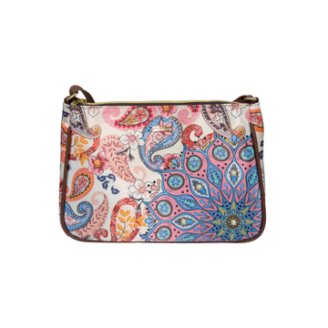 Mandala Rosé - Iliana Bolsa Mediana Para Mujer