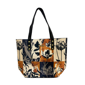 Flor Terracota - Nahomi  - Bolsa Grande Para Mujer