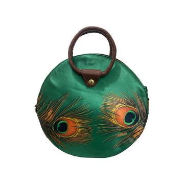 Pavoreal Verde - Anabel - Bolsa Mediana - chulamexico